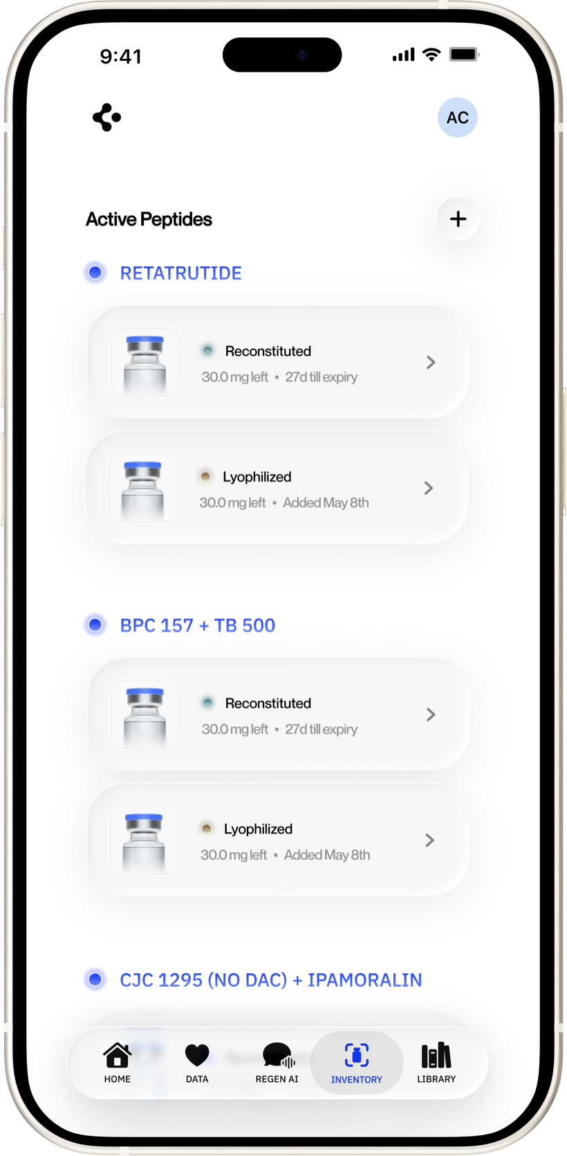 Biomarker tracking — Free Testosterone trend